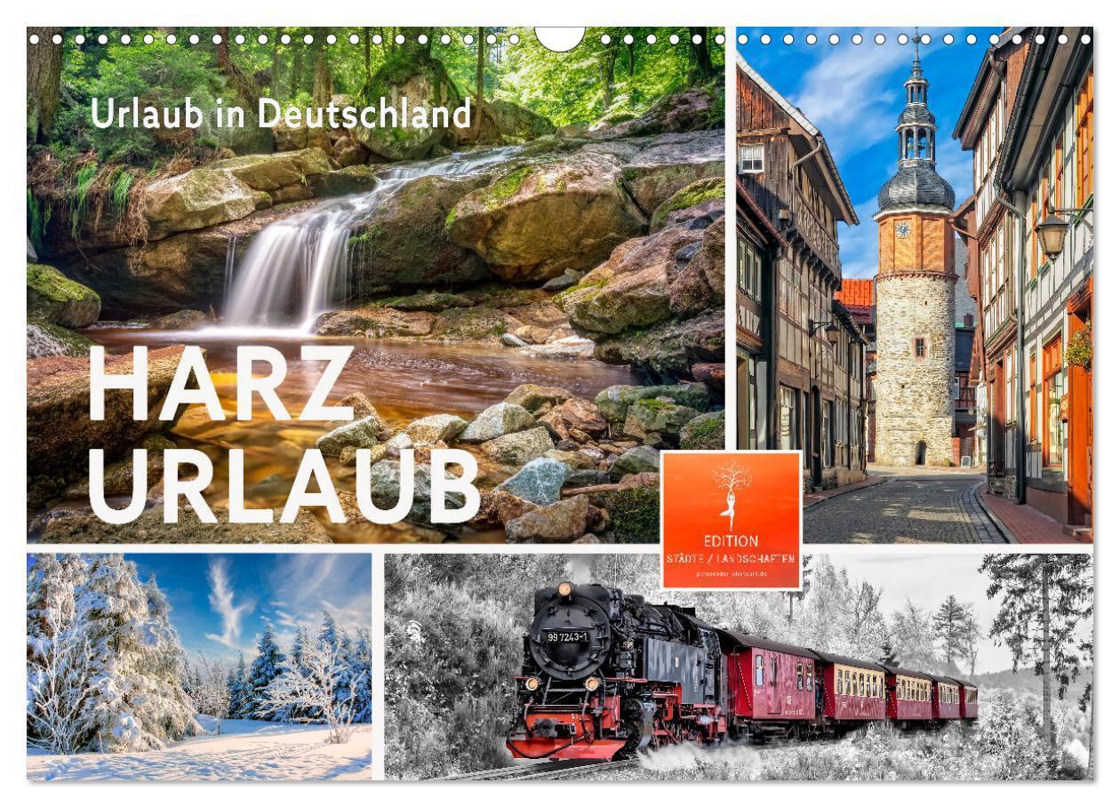 Cover: 9783675546165 | Harz - Urlaub (Wandkalender 2024 DIN A3 quer), CALVENDO Monatskalender