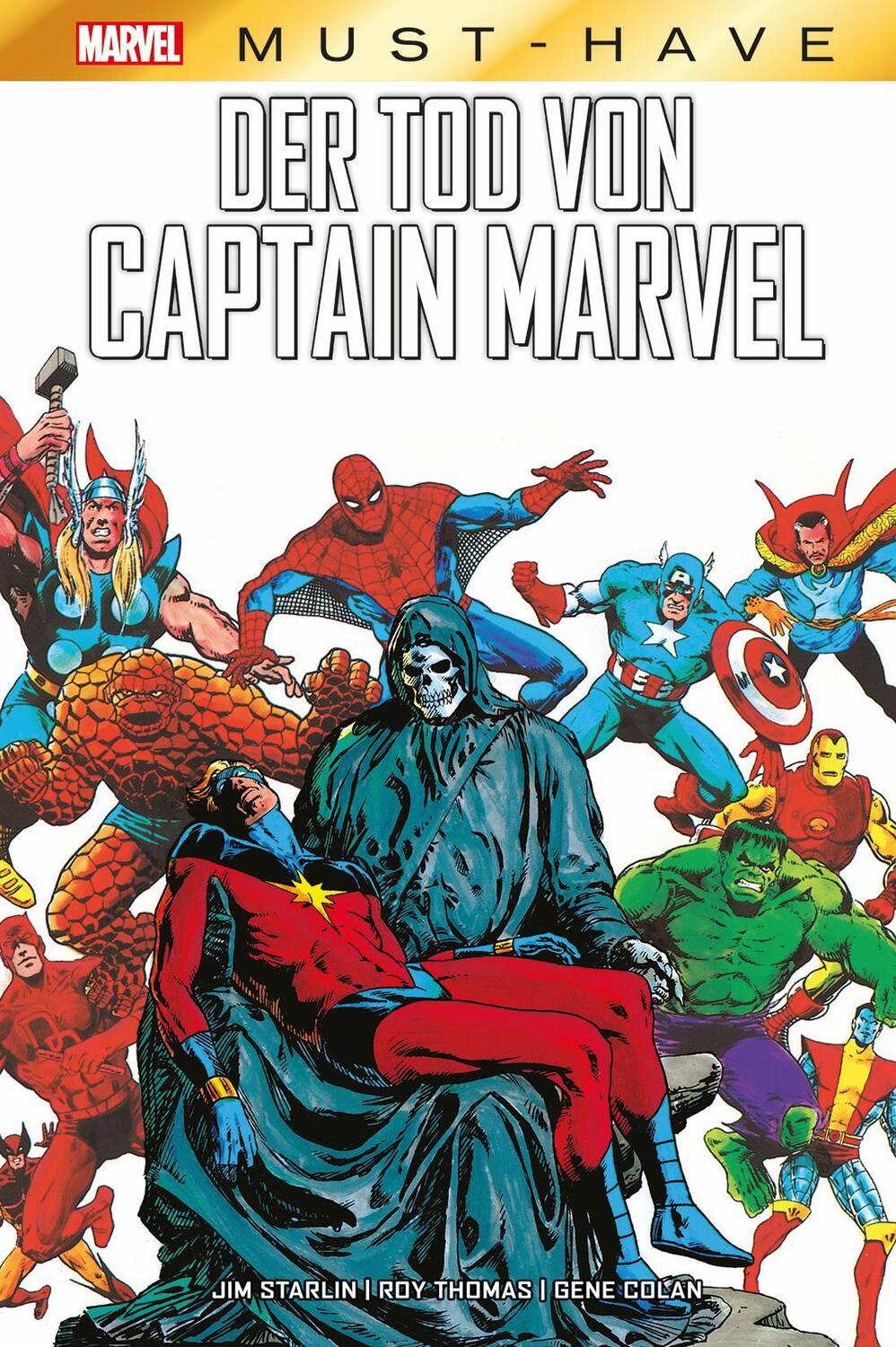 Cover: 9783741636837 | Marvel Must-Have: Der Tod von Captain Marvel | Jim Starlin | Buch