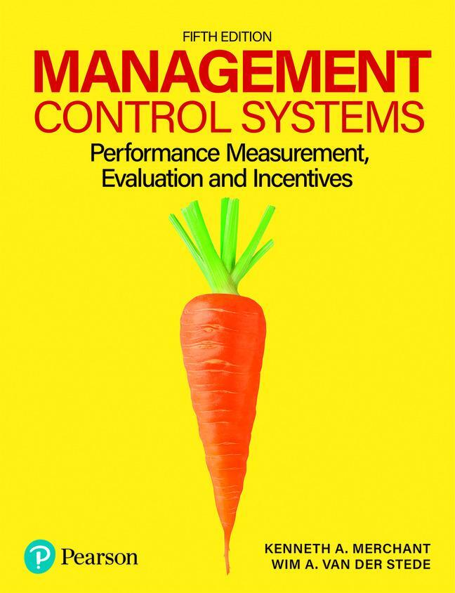 Cover: 9781292444130 | Management Control Systems | Kenneth Merchant (u. a.) | Taschenbuch