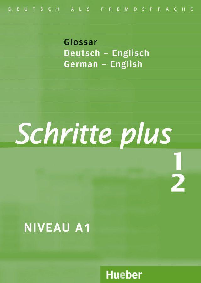 Cover: 9783190719112 | Schritte plus 1+2. Glossar Deutsch-Englisch - Glossary German-English