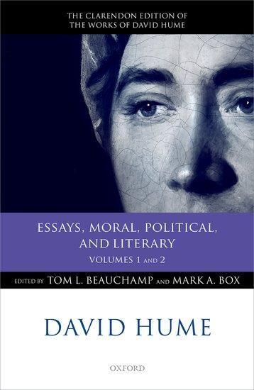 Cover: 9780198847090 | David Hume: Essays, Moral, Political, and Literary | Volumes 1 and 2