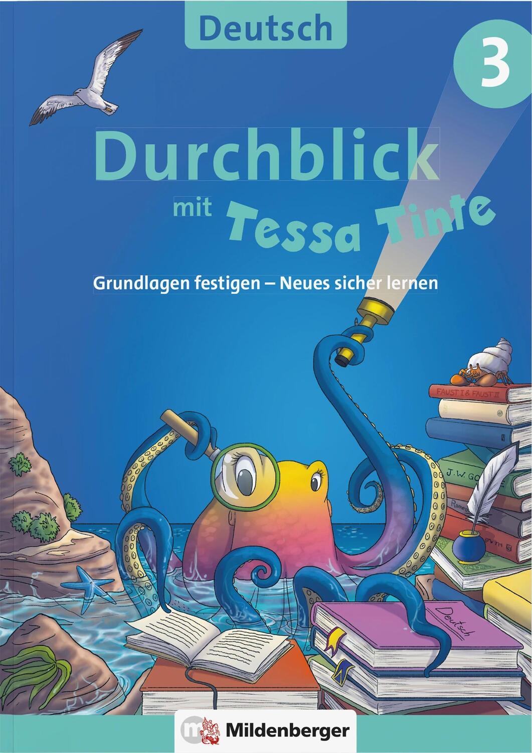 Cover: 9783619342013 | Durchblick in Deutsch 3 mit Tessa Tinte | Martina Knipp | Taschenbuch