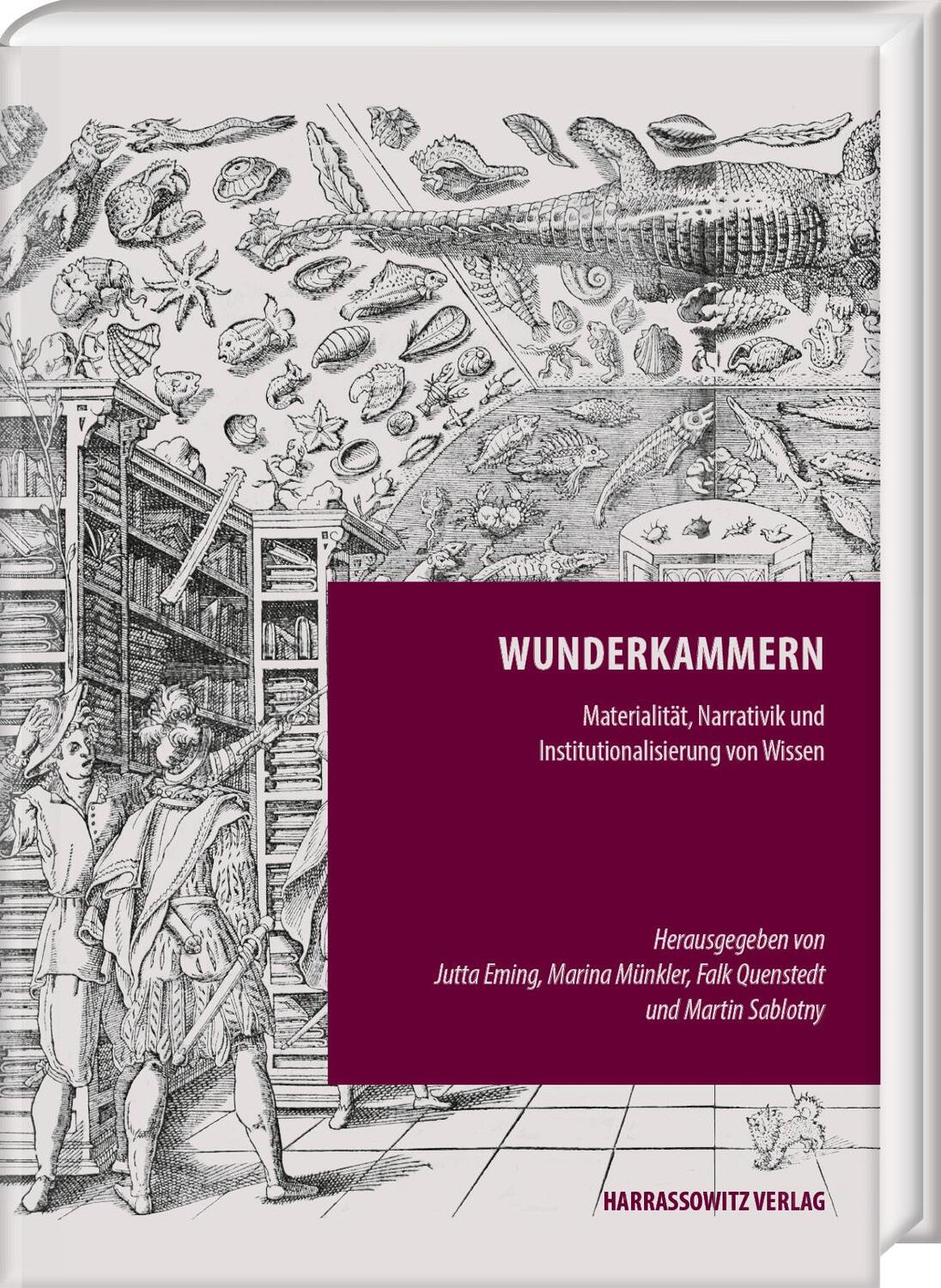 Cover: 9783447119238 | Wunderkammern | Jutta Eming (u. a.) | Buch | Episteme in Bewegung