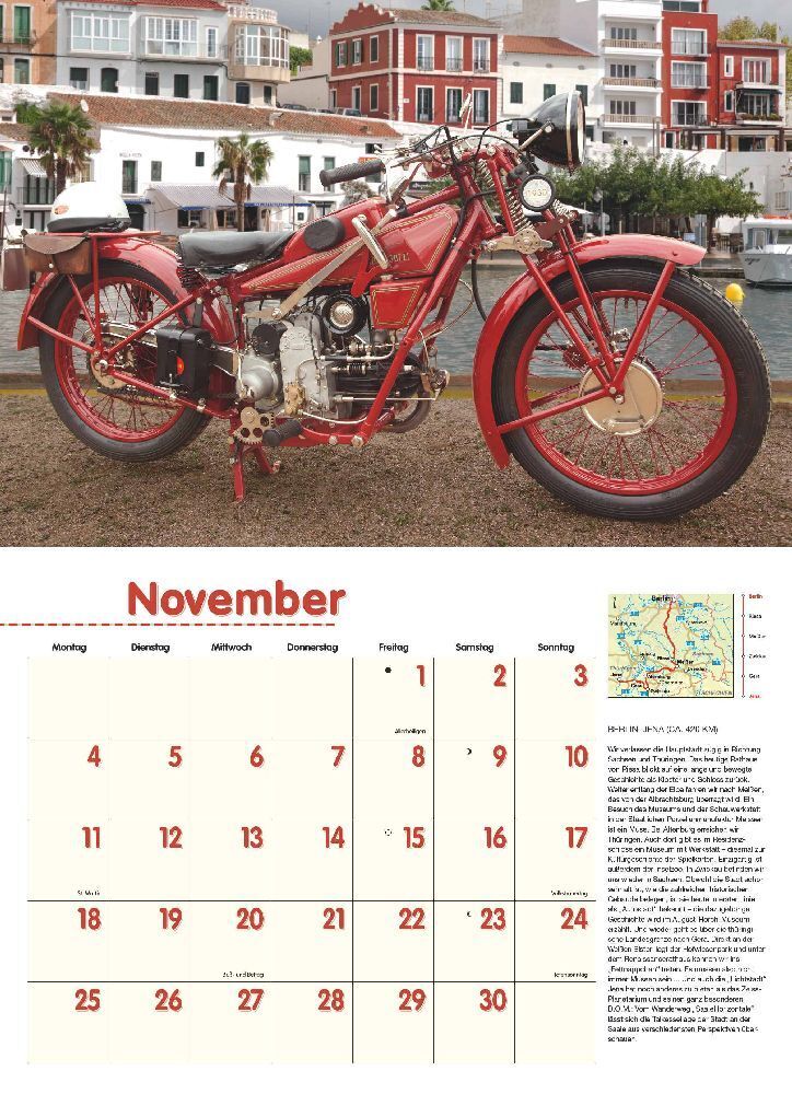 Bild: 4250809651644 | Kal. 2024 Motorräder &amp; Routen | DUMONT Kalender | Kalender | 24 S.
