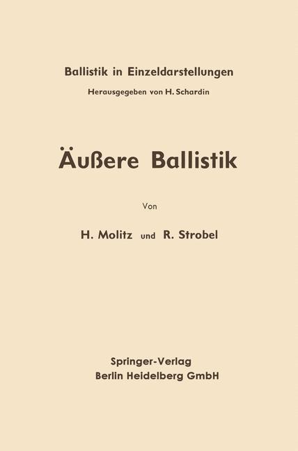 Cover: 9783662245217 | Äußere Ballistik | Reinhold Strobel (u. a.) | Taschenbuch | Paperback