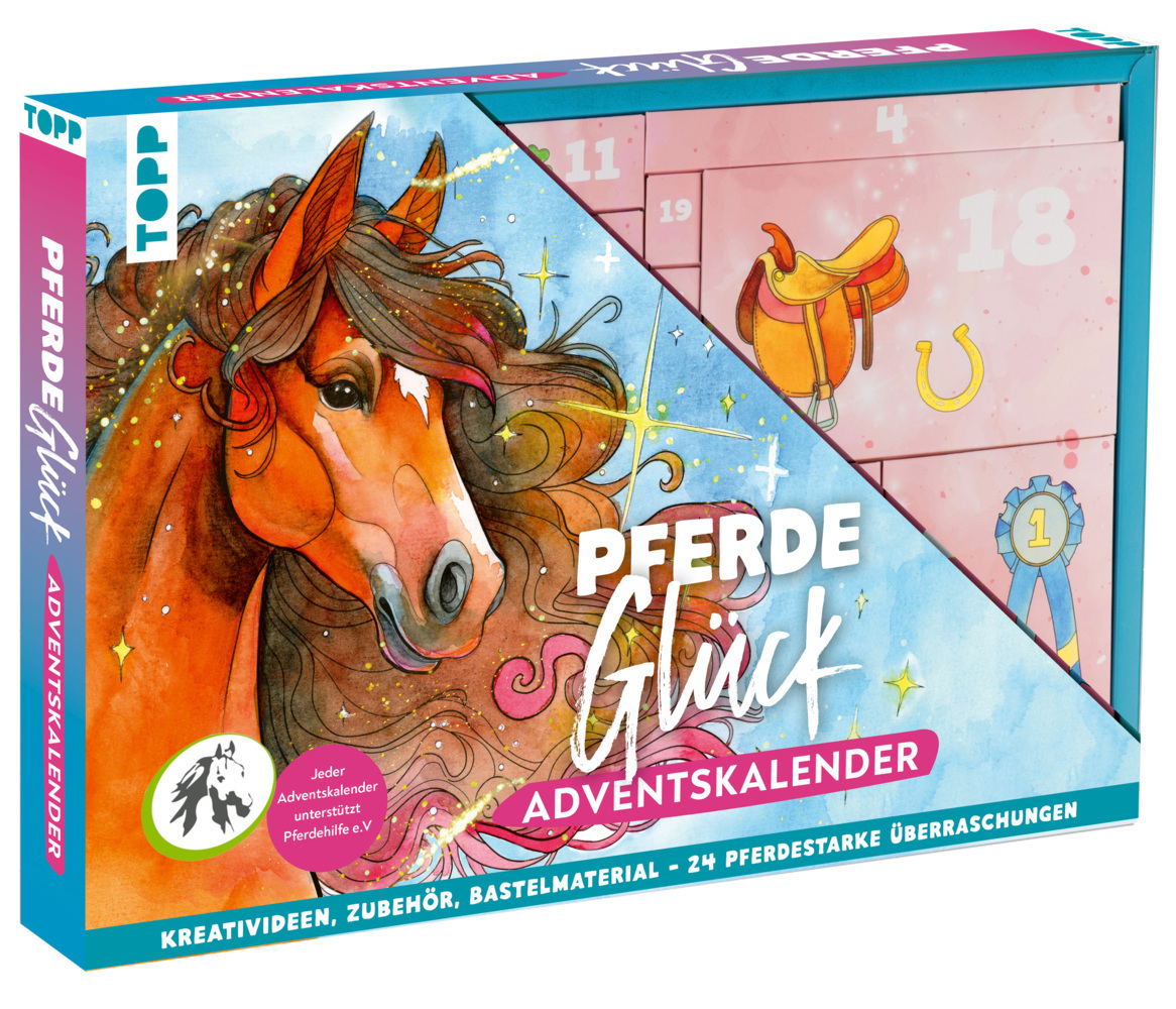 Cover: 4007742185305 | Pferdeglück - Der kreative Adventskalender. 24 Überraschungen für...