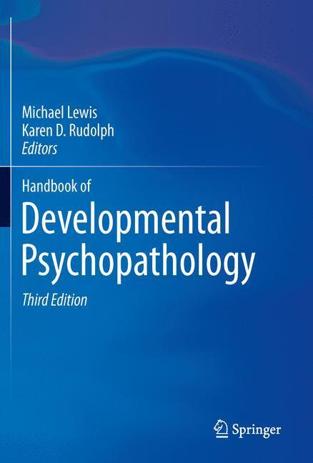 Cover: 9781489976727 | Handbook of Developmental Psychopathology | Karen D. Rudolph (u. a.)