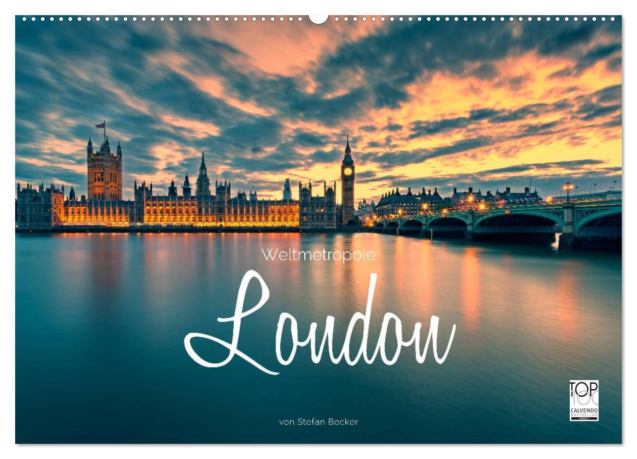 Cover: 9783675766877 | Weltmetropole London (Wandkalender 2024 DIN A2 quer), CALVENDO...