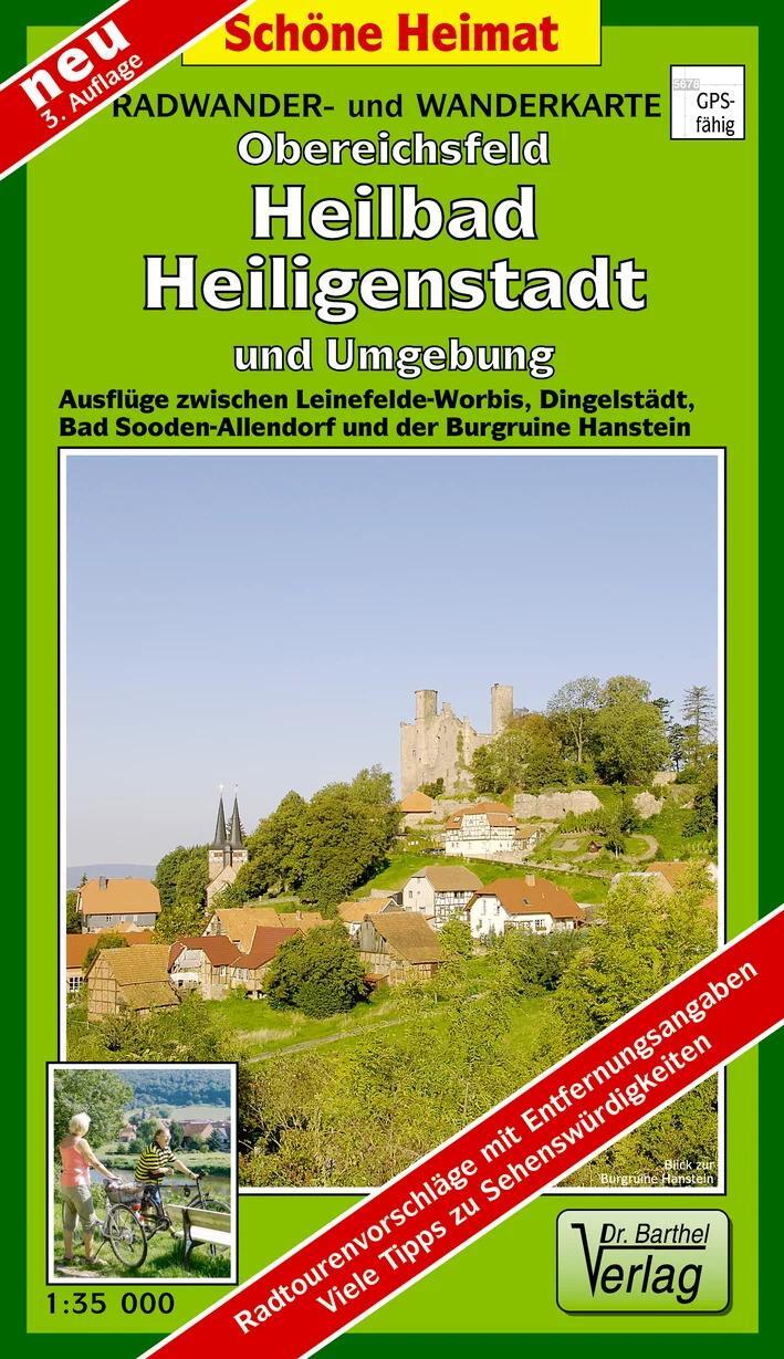 Cover: 9783895911286 | Obereichsfeld, Heilbad Heiligenstadt und Umgebung 1 : 35 000....
