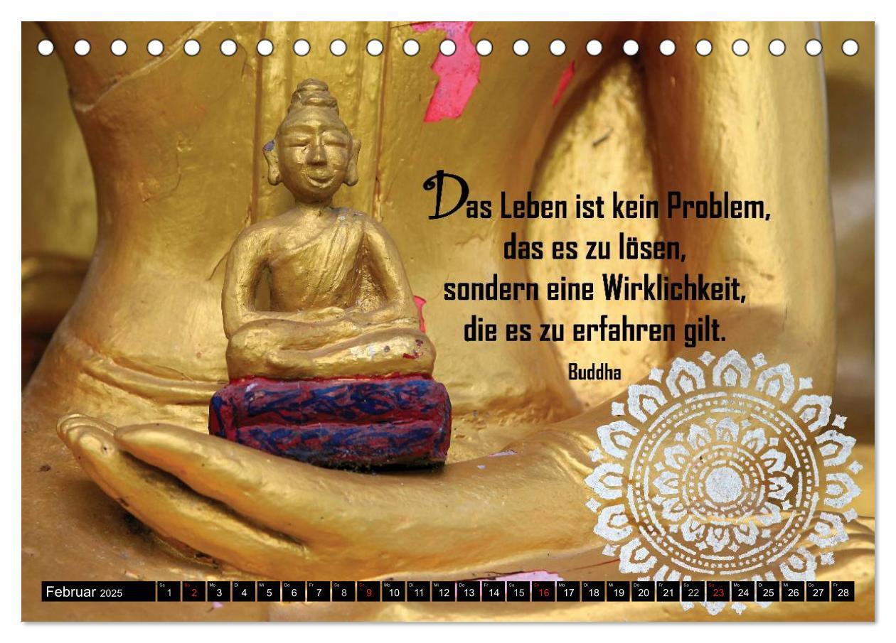 Bild: 9783435666157 | Spirituelles aus Asien - Weisheiten 2025 (Tischkalender 2025 DIN A5...