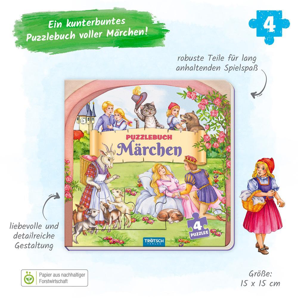 Bild: 9783965526679 | Trötsch Pappenbuch Puzzlebuch Märchen | Trötsch Verlag GmbH &amp; Co. KG