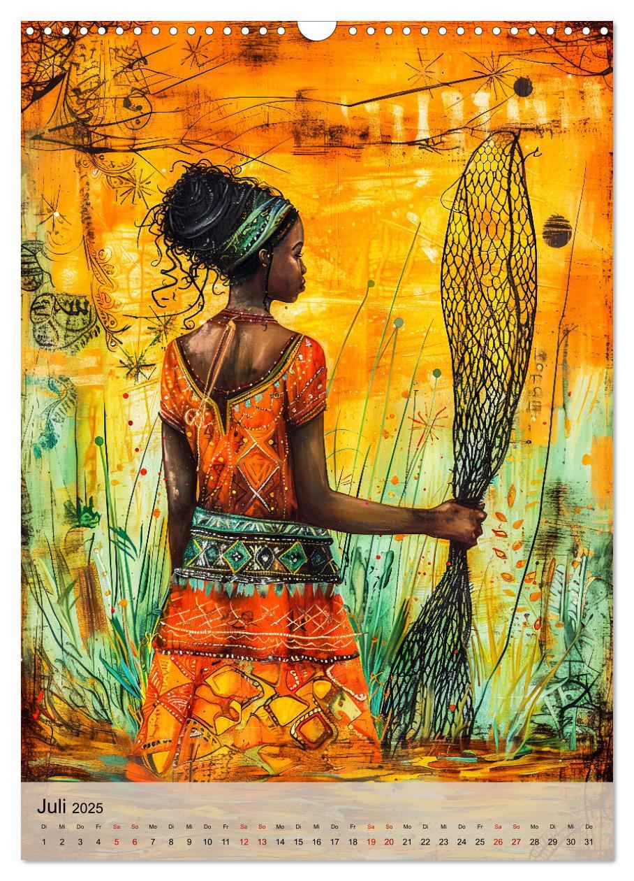 Bild: 9783457194034 | Afrikanische Eleganz - Illustrationen in harmonischen Farben...