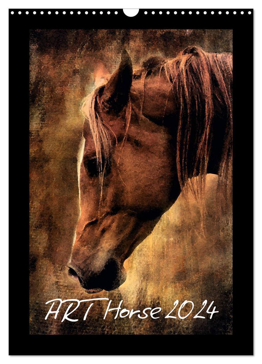 Cover: 9783675770171 | Art Horse 2024 (Wandkalender 2024 DIN A3 hoch), CALVENDO...