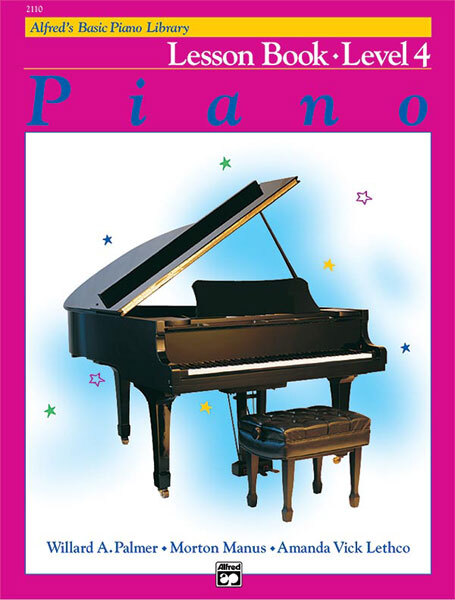 Cover: 38081012315 | Alfred's Basic Piano Library Lesson 4 | Alfred's Basic Piano Library