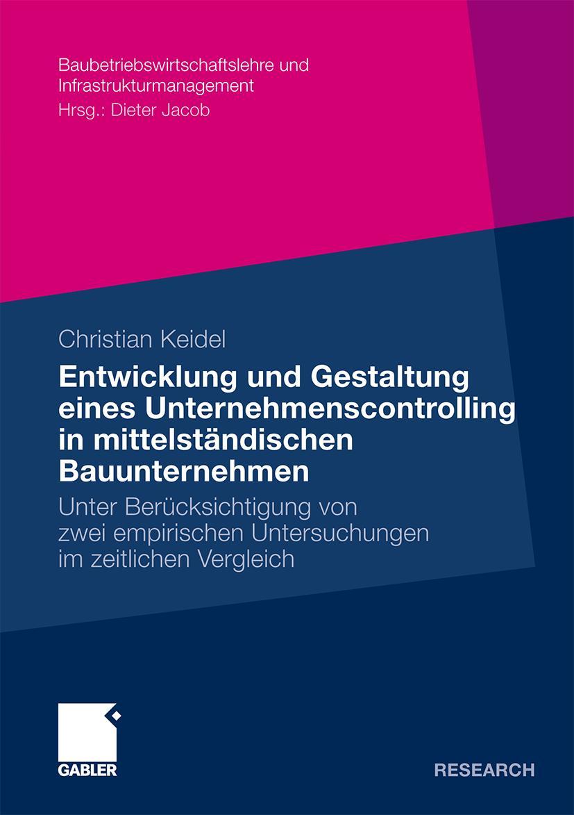 Cover: 9783834917898 | Entwicklung und Gestaltung eines Unternehmenscontrolling in...