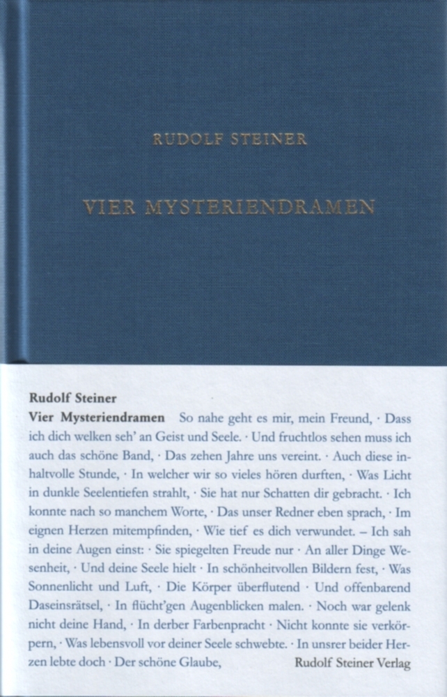 Cover: 9783727401404 | Vier Mysteriendramen | Rudolf Steiner | Buch | 535 S. | Deutsch | 1998