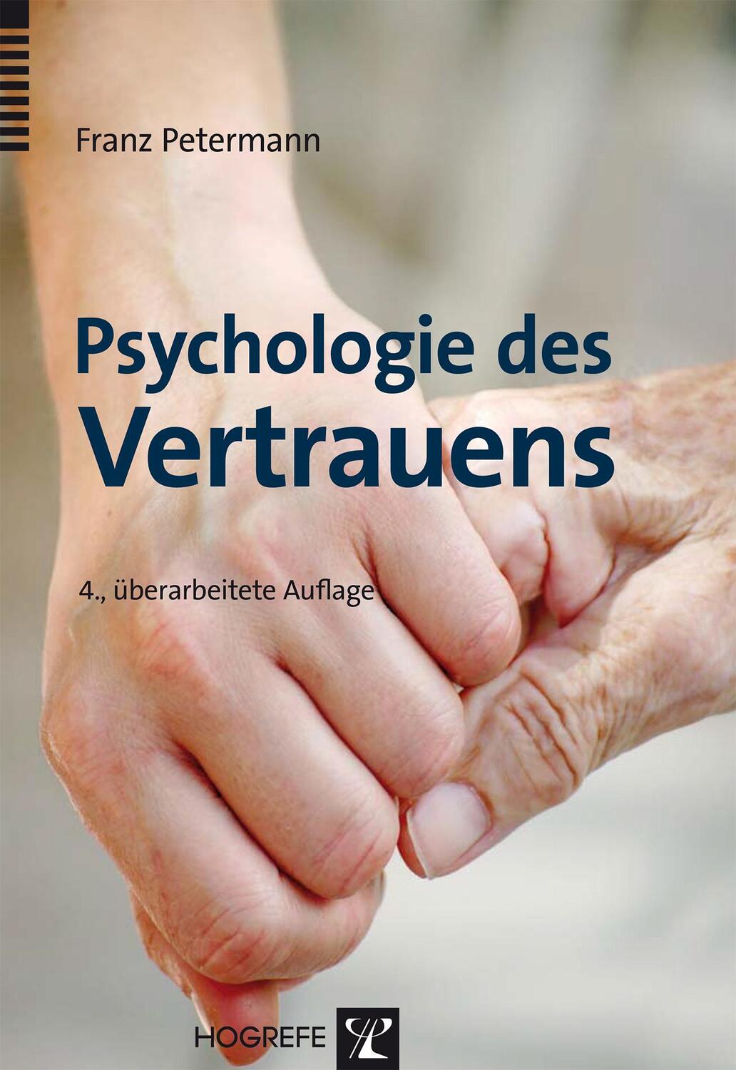 Cover: 9783801724153 | Psychologie des Vertrauens | Franz Petermann | Taschenbuch | 133 S.
