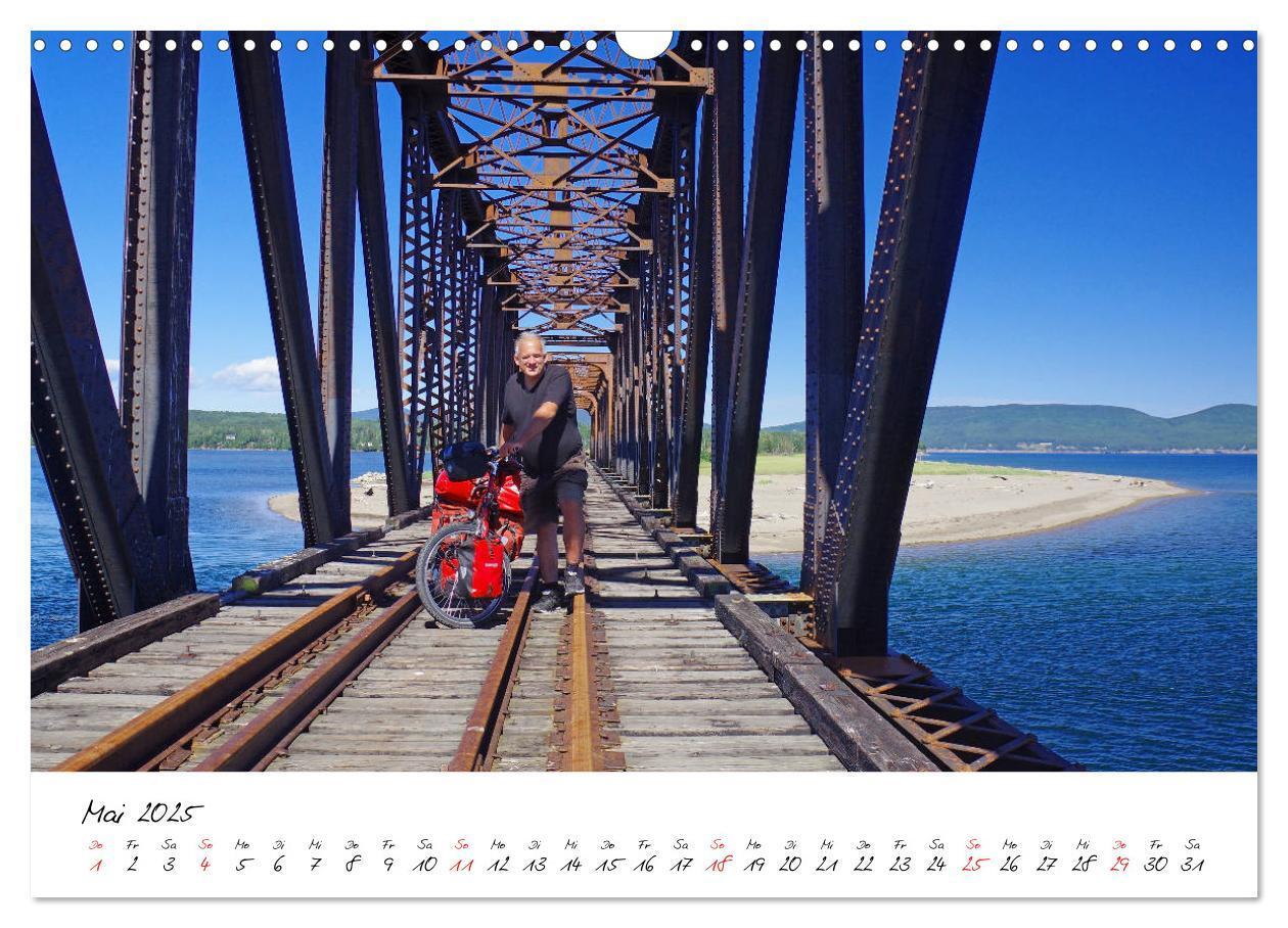 Bild: 9783435552122 | Abenteuer Radreisen (Wandkalender 2025 DIN A3 quer), CALVENDO...