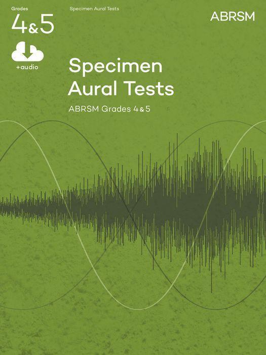 Cover: 9781848492578 | Specimen Aural Tests, Grades 4 &amp; 5 | new edition from 2011 | ABRSM
