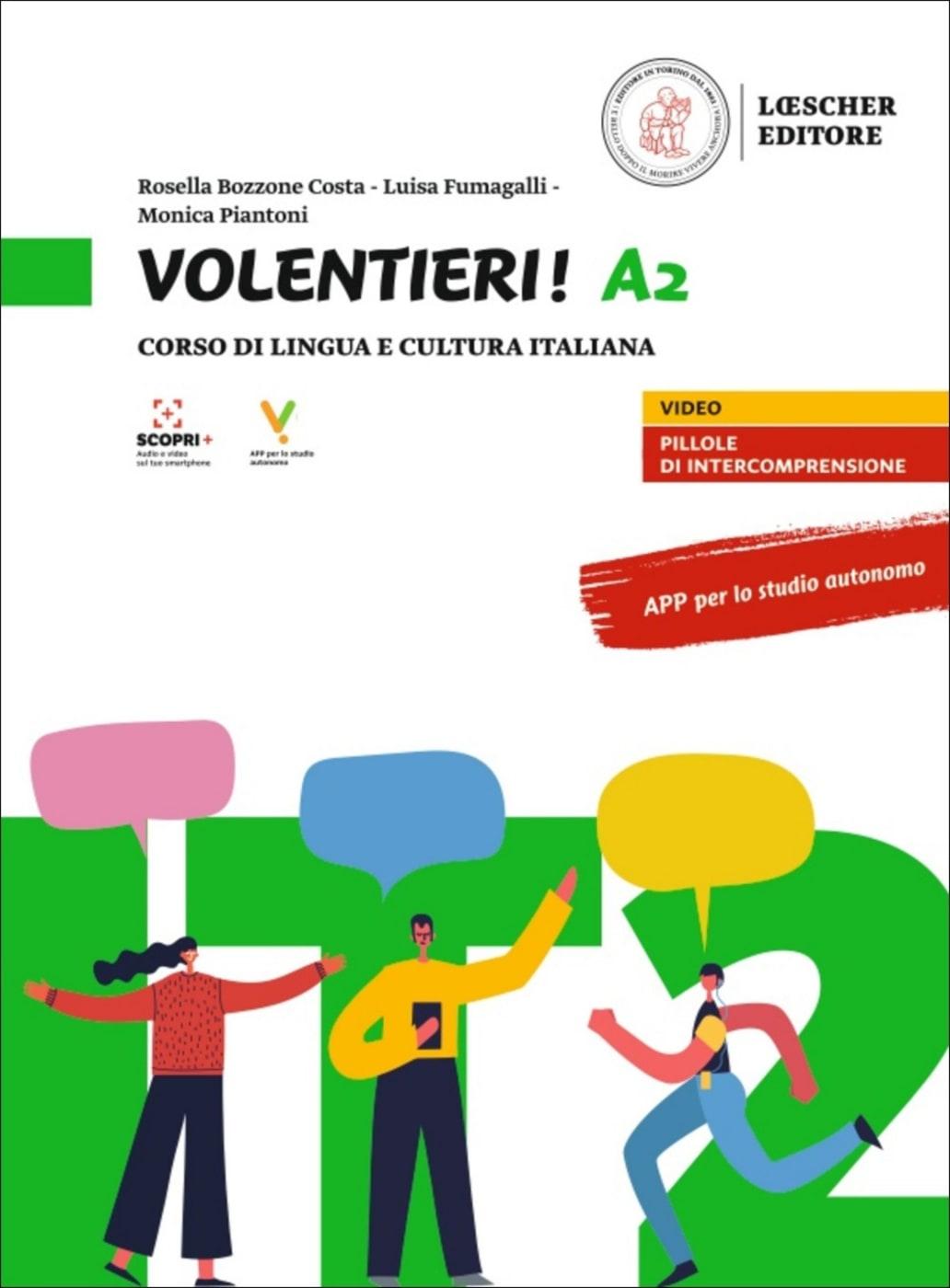 Cover: 9783125257023 | Volentieri! A2. Libro dello studente + esercizi + multilibro | Costa