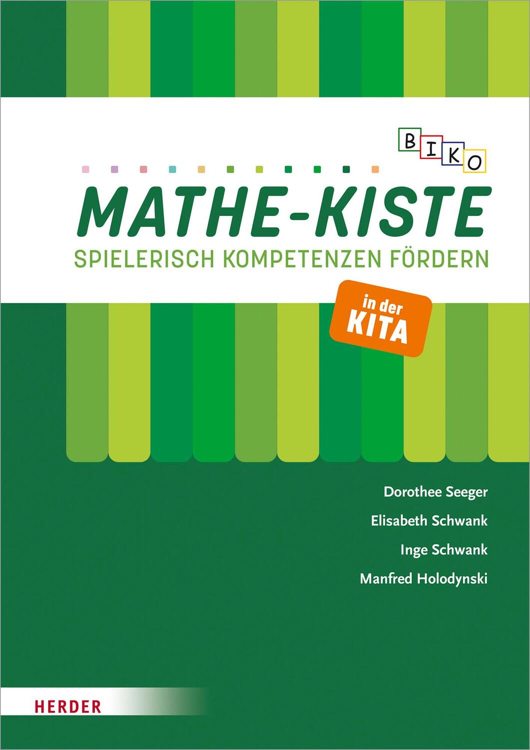 Cover: 9783451388057 | BIKO Mathe-Kiste | Spielerisch Kompetenzen fördern in der Kita | Buch