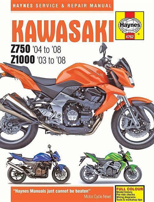 Cover: 9781785213434 | Kawasaki Z750 &amp; Z1000 (03 - 08) | Haynes Publishing | Taschenbuch