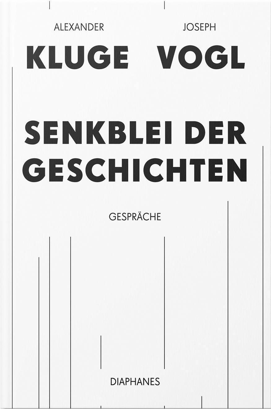 Cover: 9783035803471 | Senkblei der Geschichten | Gespräche | Joseph Vogl (u. a.) | Buch