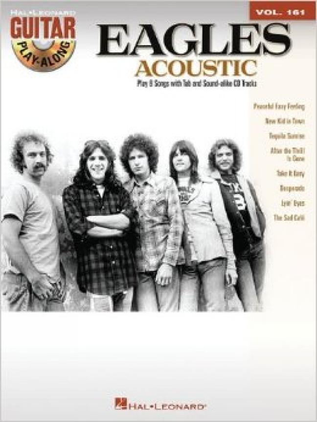 Cover: 9781476814100 | The Eagles - Acoustic - Guitar Play-Along 161 Book/Online Audio...