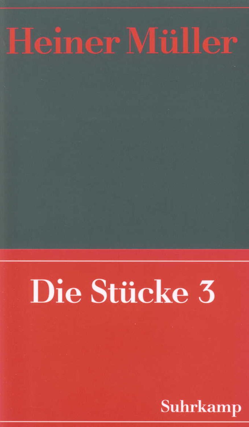 Cover: 9783518408971 | Werke 05. Die Stücke 03 | Heiner Müller | Taschenbuch | Deutsch | 2002