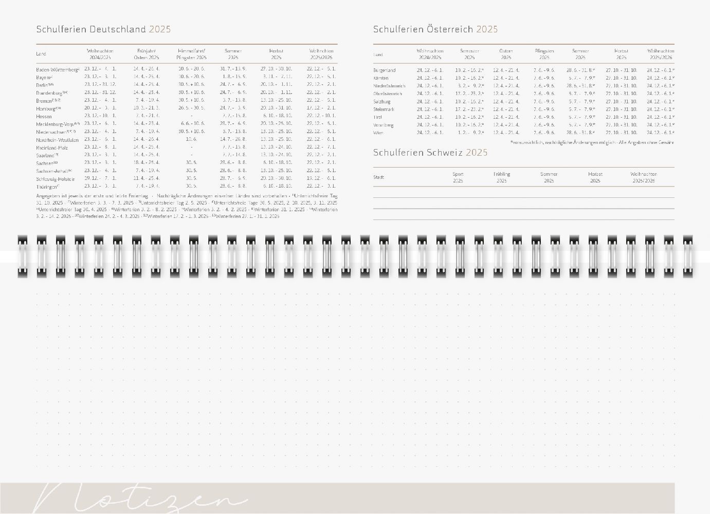 Bild: 4003273786073 | Querterminbuch Modell Young Line (2025) Universe | Kalender | 128 S.