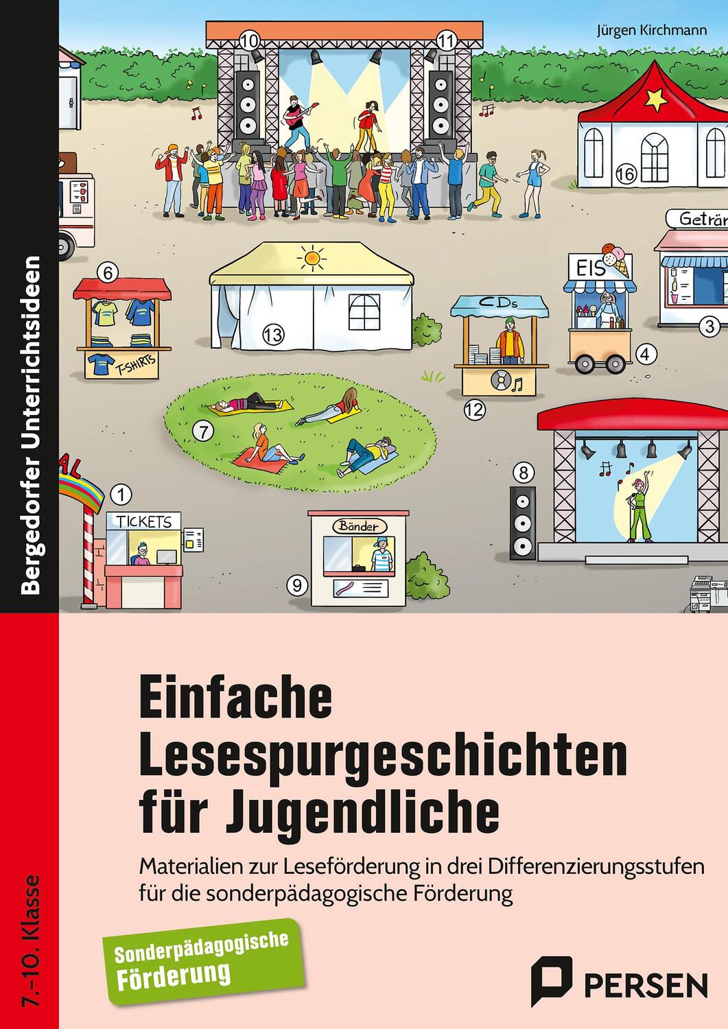 Cover: 9783403209997 | Einfache Lesespurgeschichten für Jugendliche | Jürgen Kirchmann | 2023