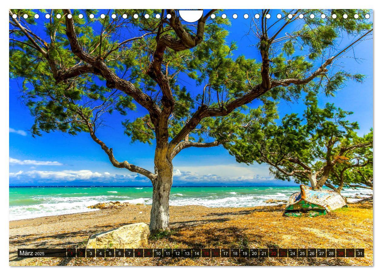 Bild: 9783435365746 | Idyllisches Rhodos (Wandkalender 2025 DIN A4 quer), CALVENDO...