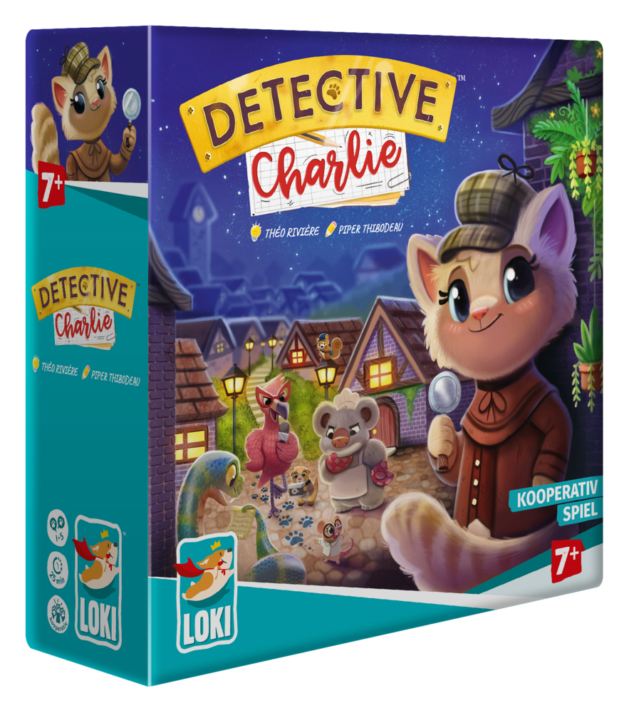 Cover: 3760175517822 | Detective Charlie (Spiel) | Théo Rivière | Spiel | In Spielebox | 2021