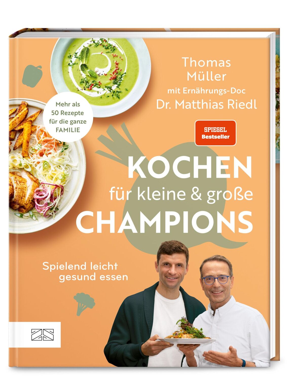 Cover: 9783965843592 | Kochen für kleine und große Champions | Spielend leicht gesund essen