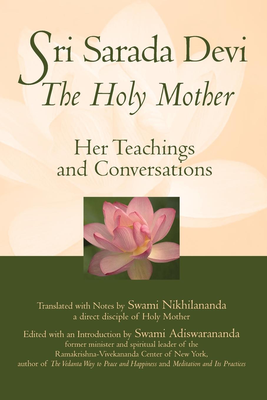 Cover: 9781683363194 | Sri Sarada Devi, The Holy Mother | Her Teachings and Conversations