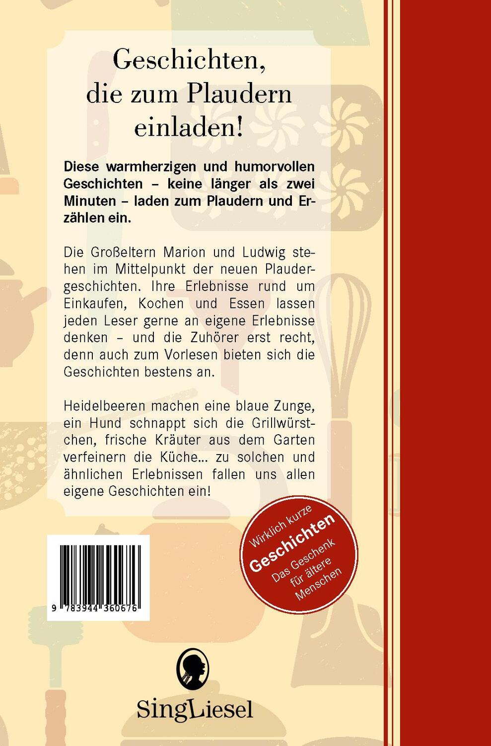 Bild: 9783944360676 | Essen ist fertig! | Plaudergeschichten rund um Heim und Herd | Biela