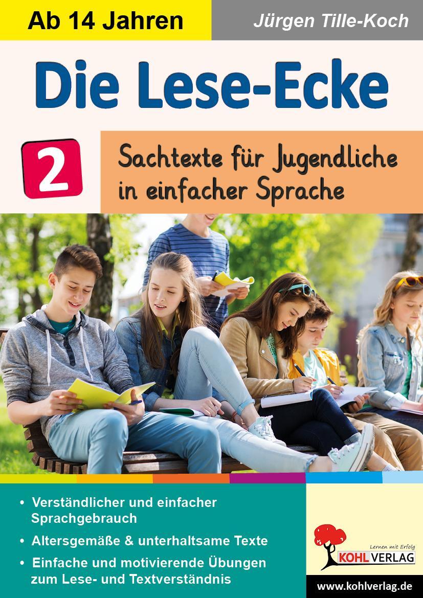 Cover: 9783988411549 | Die Lese-Ecke / Band 2 | Jürgen Tille-Koch | Taschenbuch | 36 S.