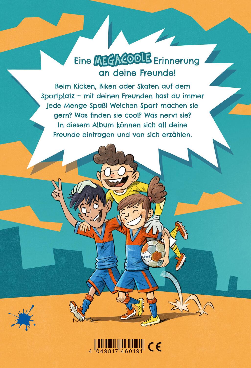 Rückseite: 4049817460191 | Meine Freunde: Sport | Buch | Freundebuch | 72 S. | Deutsch | 2021