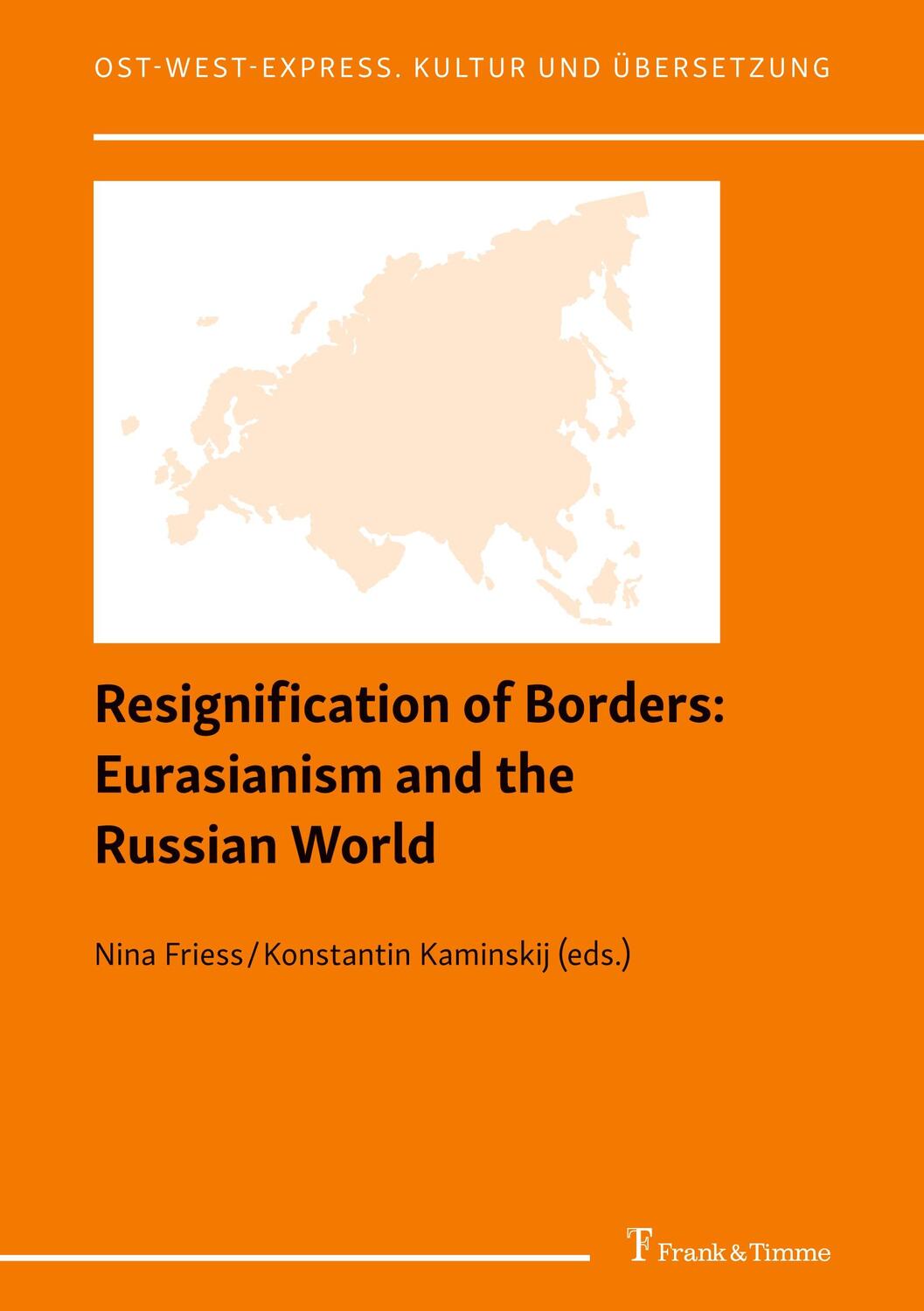 Cover: 9783732905706 | Resignification of Borders: Eurasianism and the Russian World | Buch
