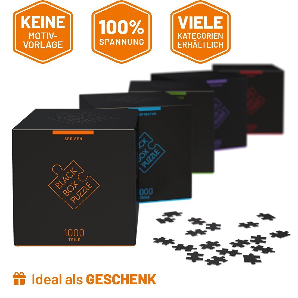 Bild: 4262387640033 | Black Box Puzzle Speisen (Puzzle) | Edition 2022 | Spiel | Deutsch