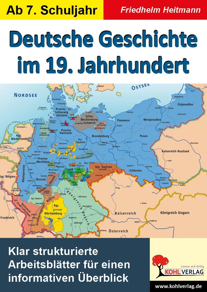 Cover: 9783866328013 | Deutsche Geschichte im 19. Jahrhundert | Friedhelm Heitmann | Buch