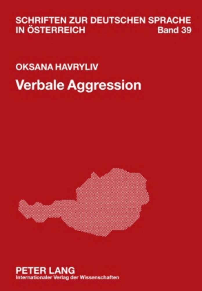 Cover: 9783631591659 | Verbale Aggression | Oksana Havryliv | Buch | Deutsch | 2009