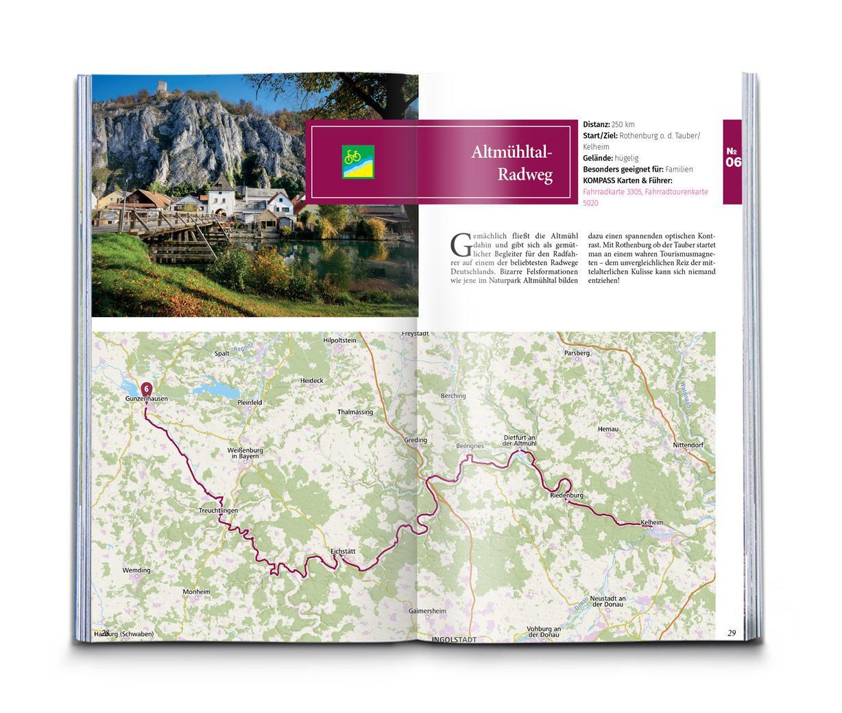 Bild: 9783991540199 | KOMPASS Radfernwege quer durch Deutschland | Taschenbuch | 232 S.