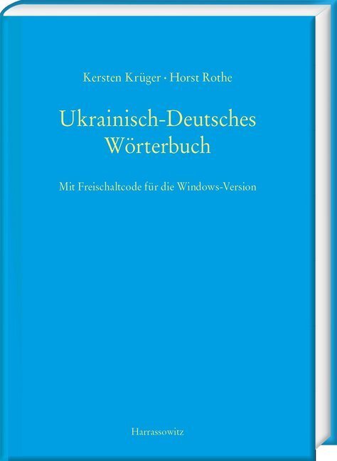 Cover: 9783447112987 | Ukrainisch-Deutsches Wörterbuch (UDEW) | Kersten Krüger (u. a.) | Buch