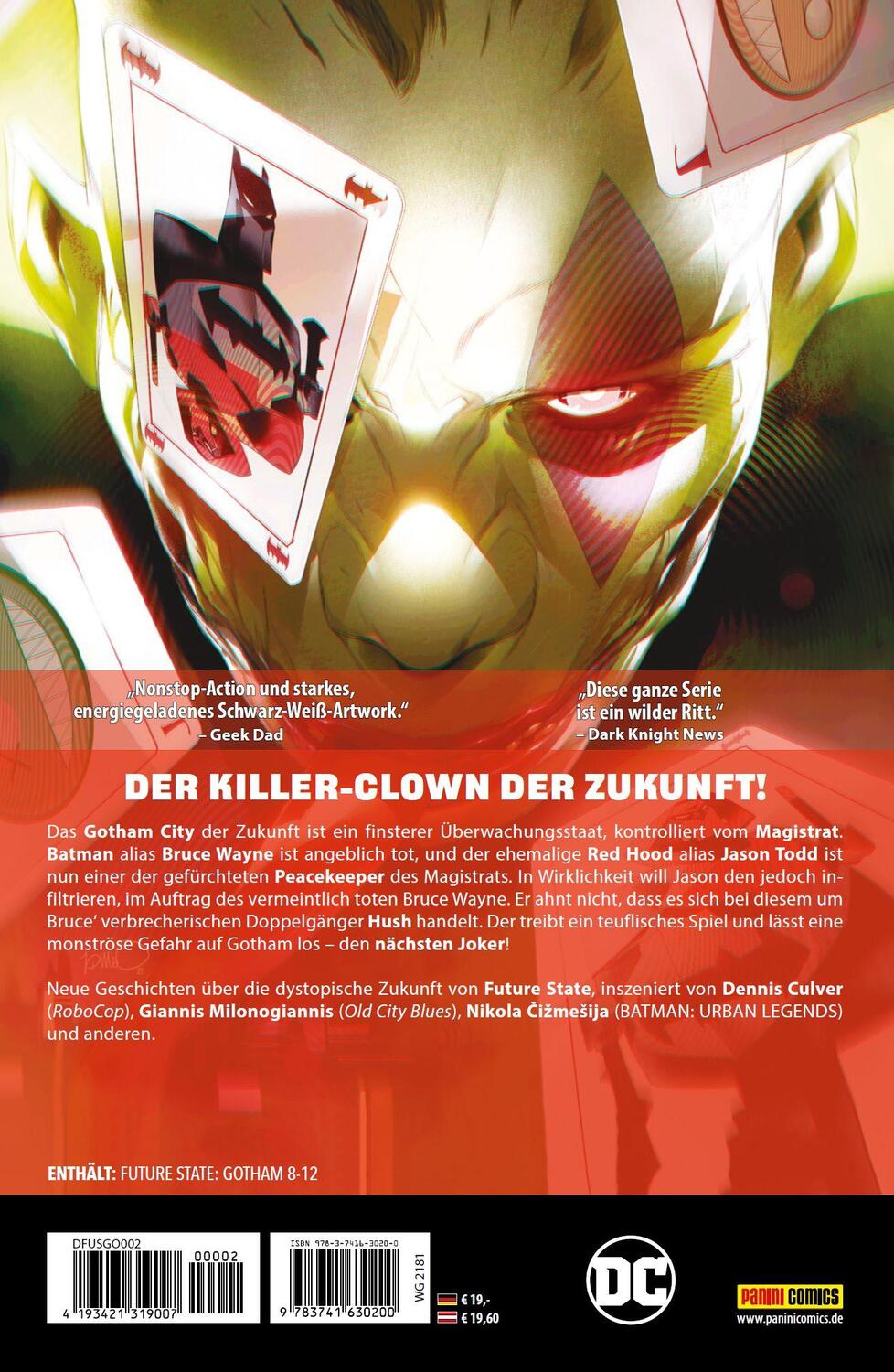 Rückseite: 9783741630200 | Future State: Gotham | Bd. 2 (von 3): Der nächste Joker | Taschenbuch