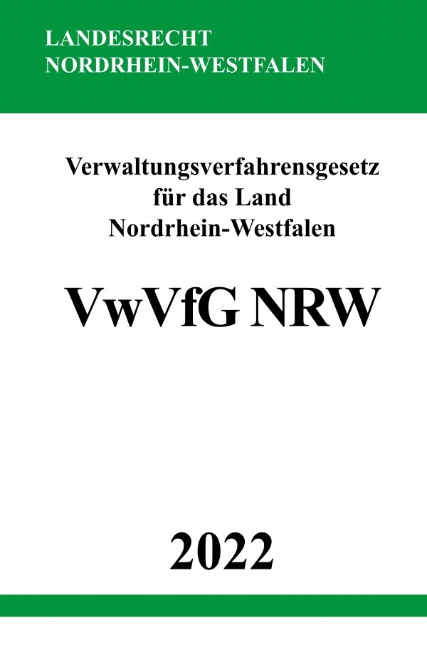 Cover: 9783754929735 | Verwaltungsverfahrensgesetz für das Land Nordrhein-Westfalen VwVfG...