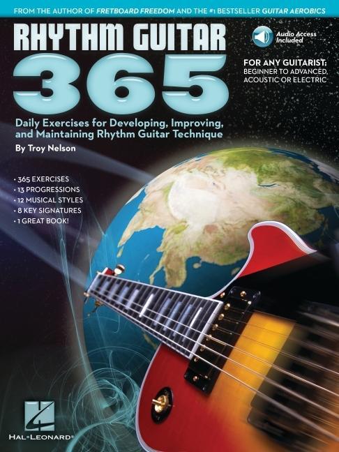 Cover: 884088692957 | Rhythm Guitar 365 Book/Online Audio | Troy Nelson | Taschenbuch | 2014