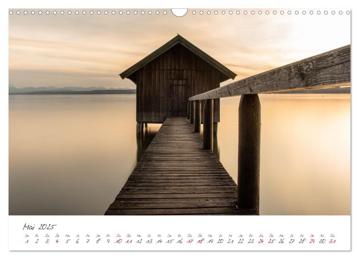 Bild: 9783435088294 | Sonnenuntergang am Ammersee (Wandkalender 2025 DIN A3 quer),...