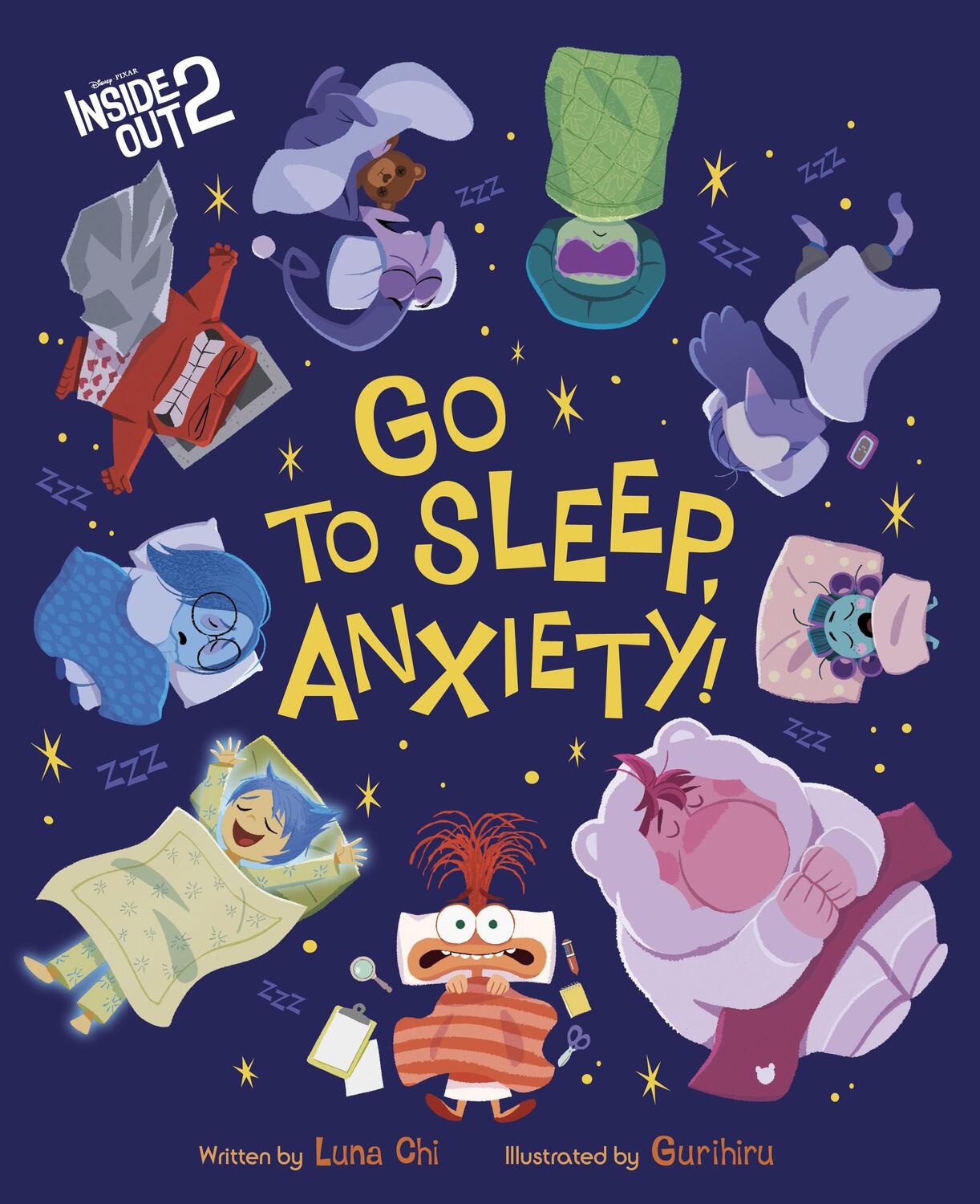 Cover: 9781368100236 | Disney/Pixar Inside Out 2: Go to Sleep, Anxiety! | Luna Chi | Buch