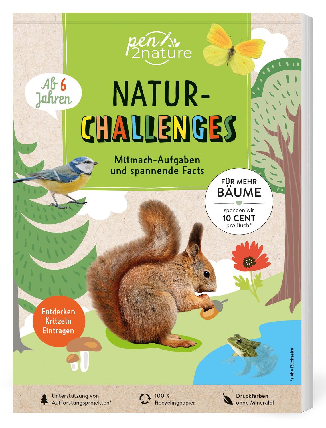 Cover: 9783987640834 | Natur-Challenges | Svenja Dieken | Taschenbuch | 112 S. | Deutsch